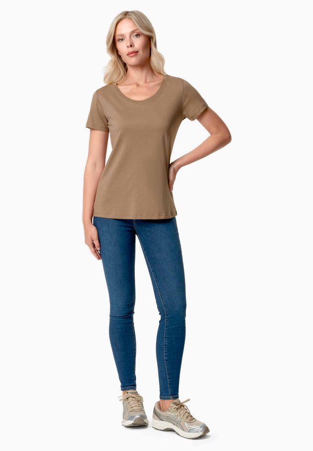 Tijeen T-Shirt Brown