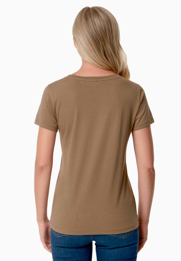Tijeen T-Shirt Brown