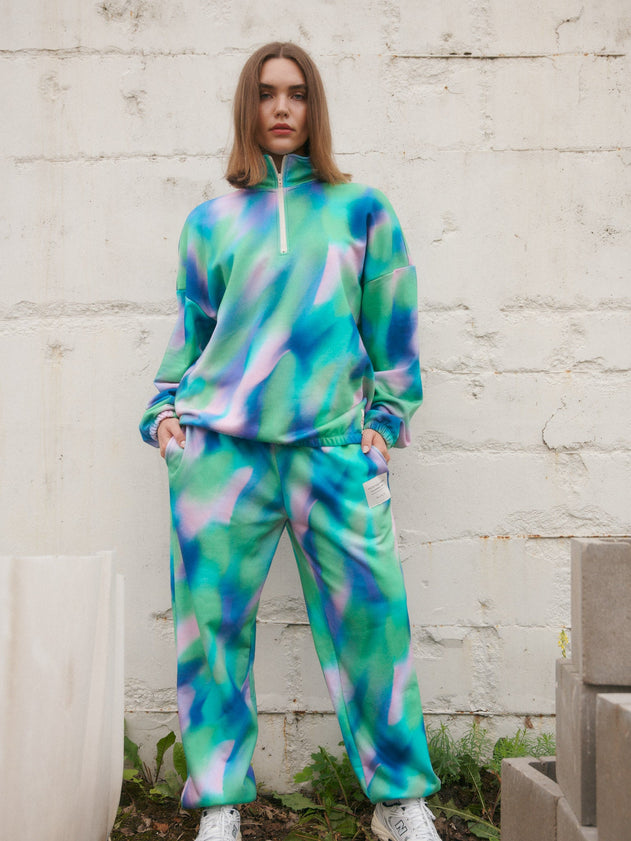 Hazy Quarter Zip Sweatshirt