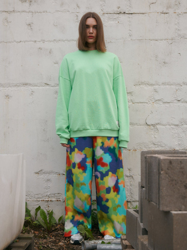 Wide Leg Tencel Pants Flowerfield