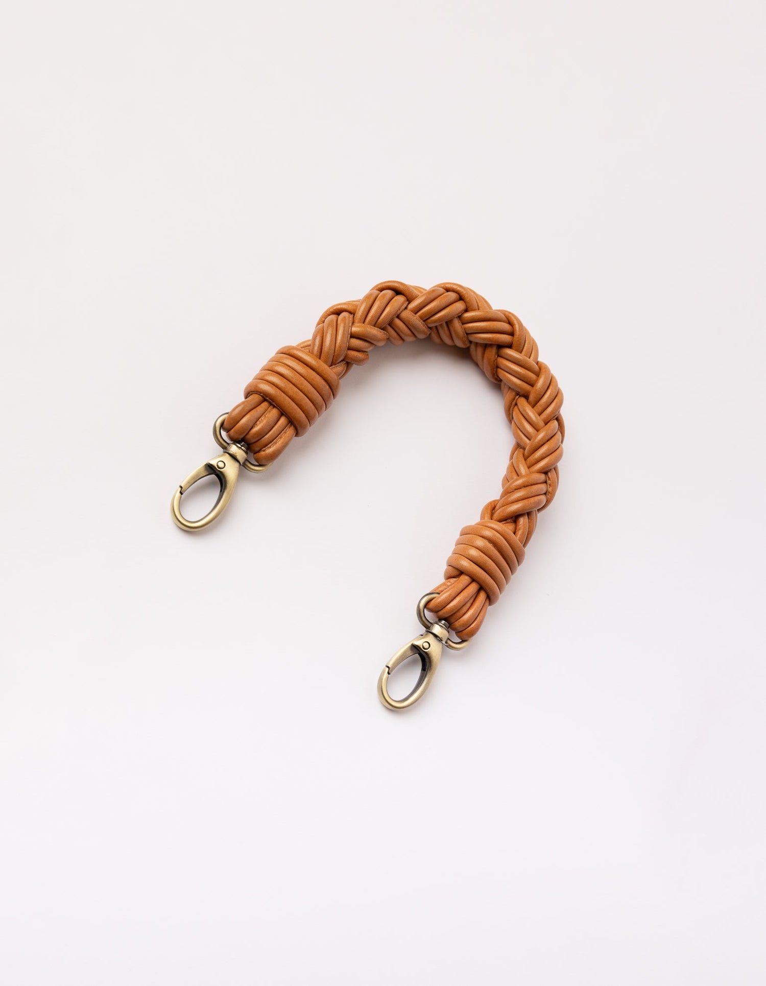 Twisted Handle Soft Grain Leather Wild Oak