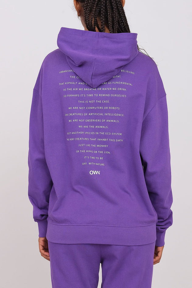 Off With Nature Unisex Oversized Hoodie