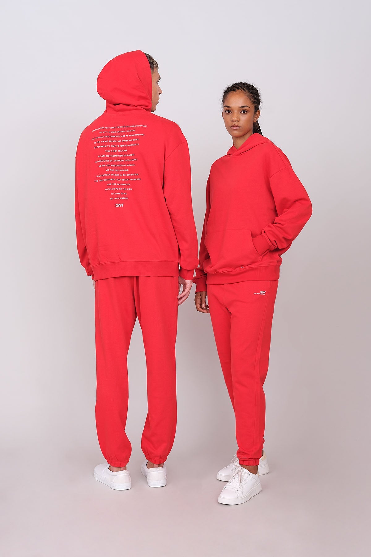 Off With Nature Unisex Oversized Hoodie