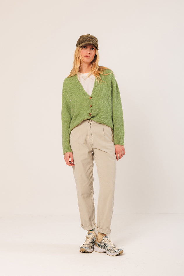 Corduroy Pants Beige