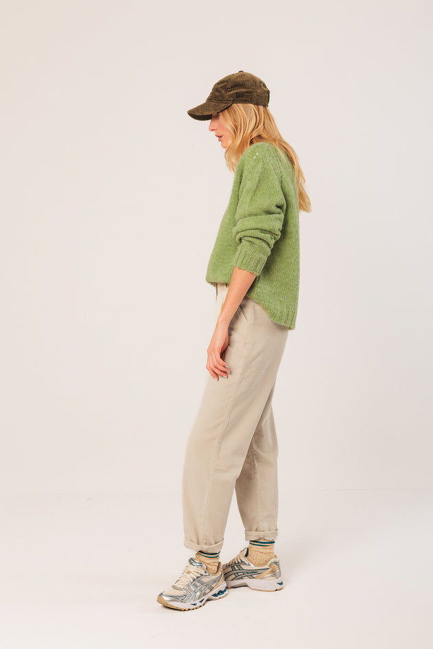 Corduroy Pants Beige