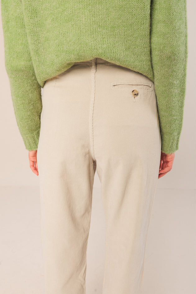 Corduroy Pants Beige