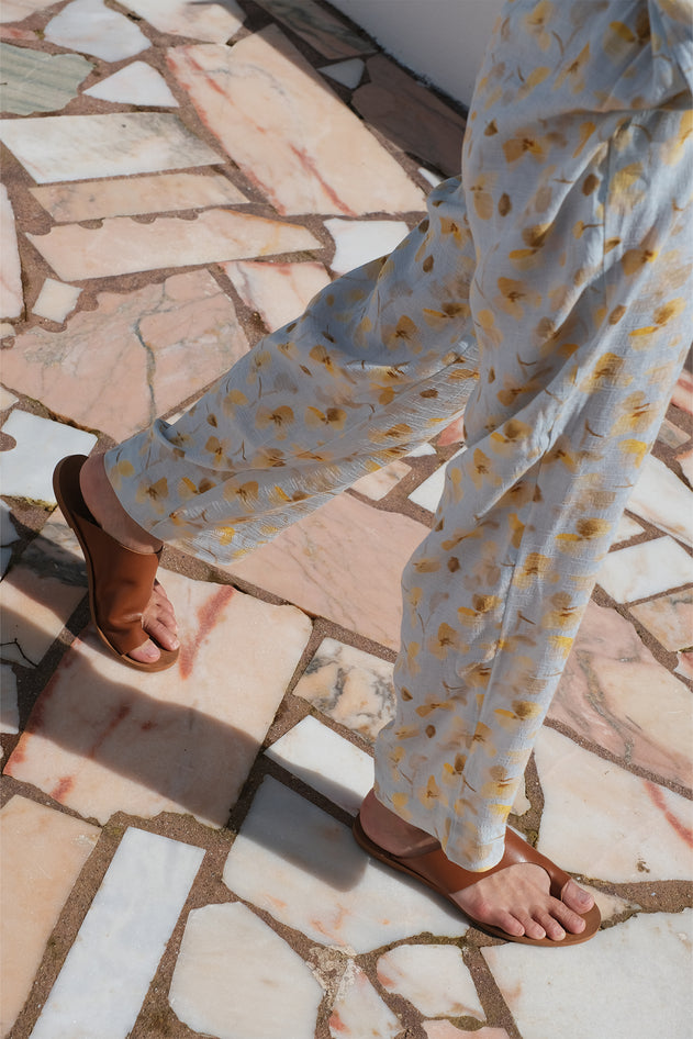 Elastic Orchid Pants Corn