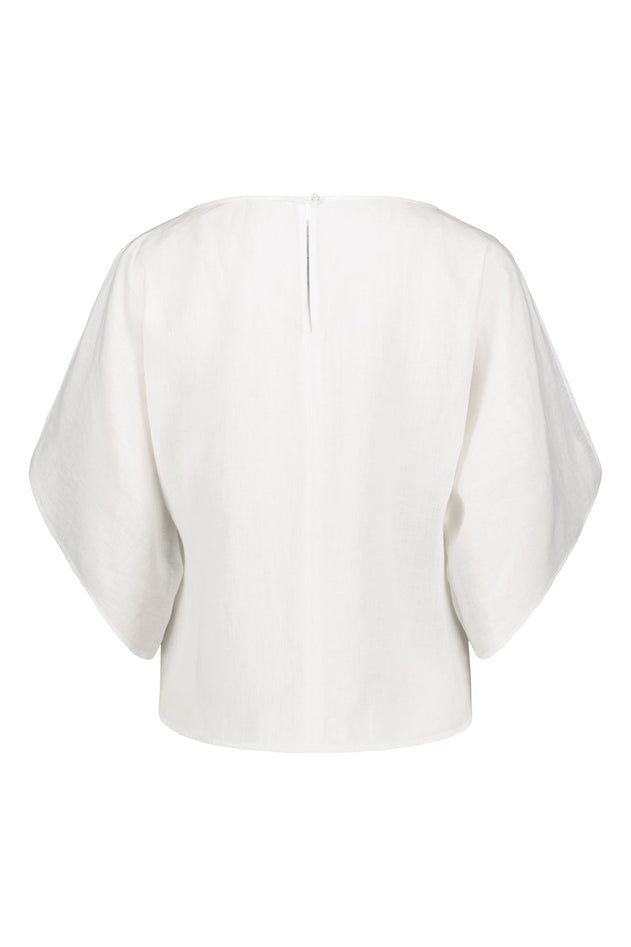 Vallmo Linen Shirt White