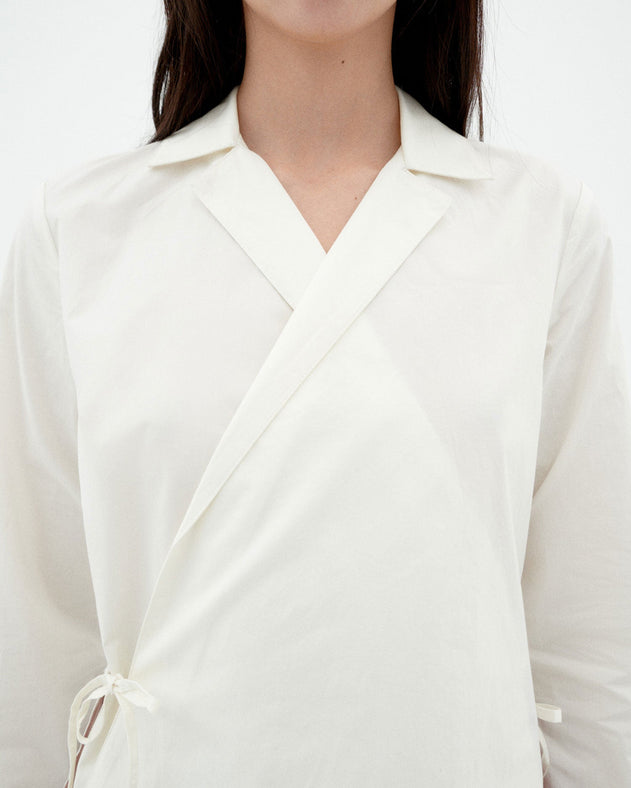 Crossed Lenie Blouse White