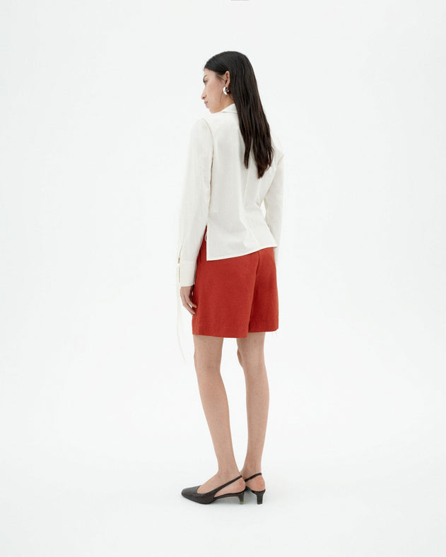 Crossed Lenie Blouse White
