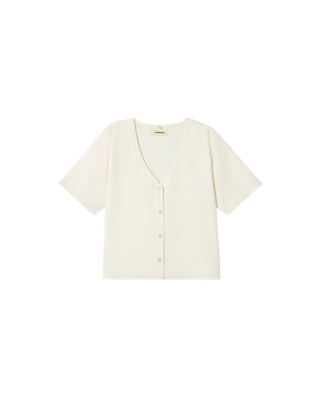 Libelula Hemp Blouse Snow White