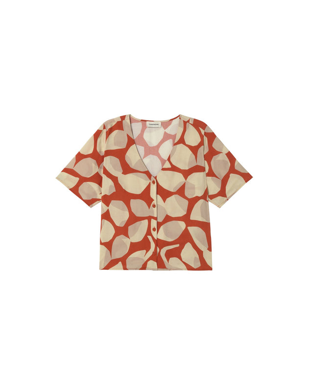 Libelula Blouse Multicolor Leaf