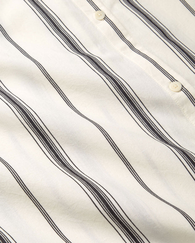 Juana Blouse Black Stripes White