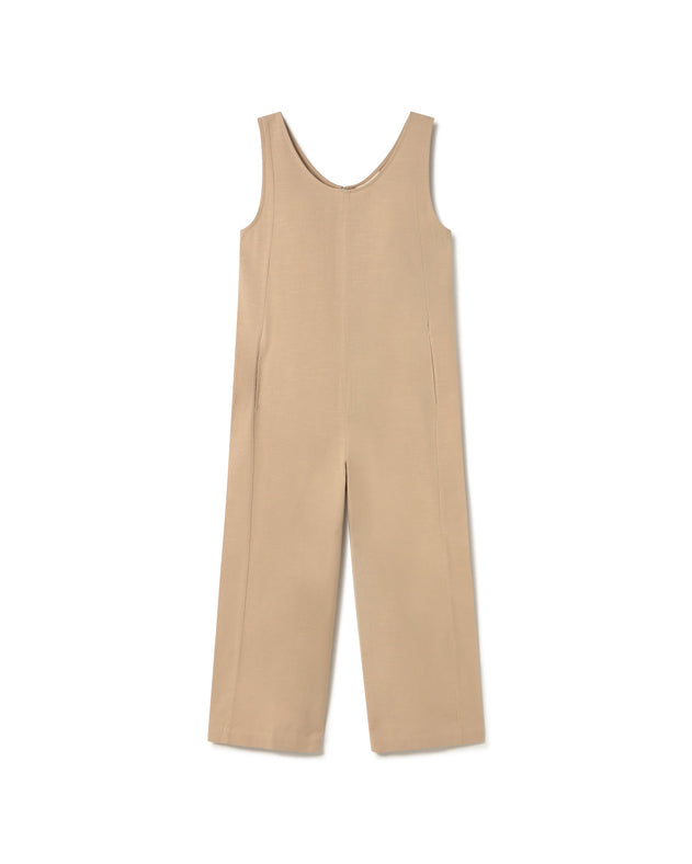 Janis Baggy Jumpsuit Oatmeal