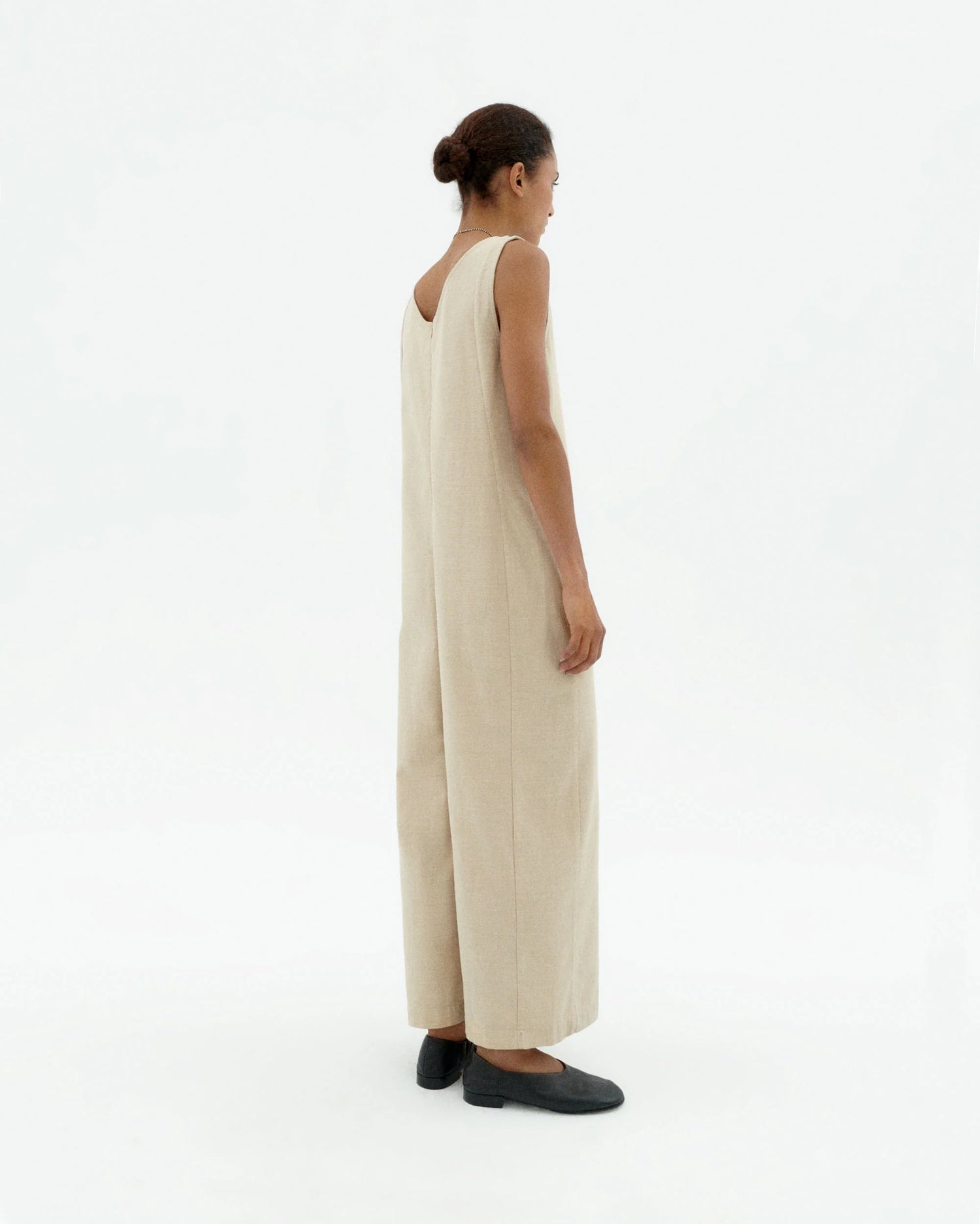 Janis Baggy Jumpsuit Oatmeal