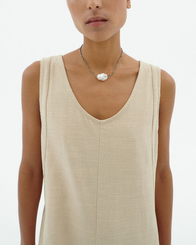 Janis Baggy Jumpsuit Oatmeal