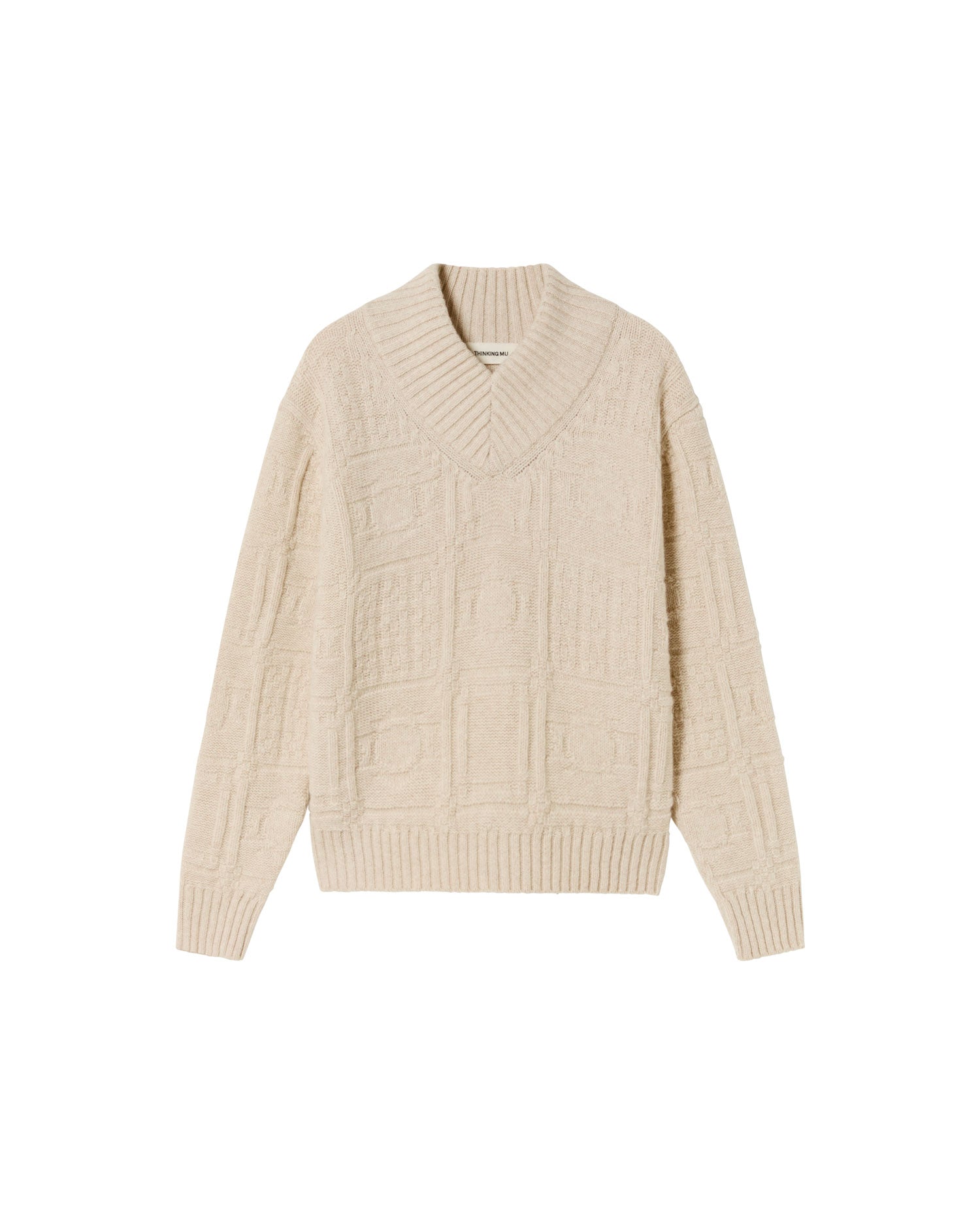 Ivory wool Miranda sweater