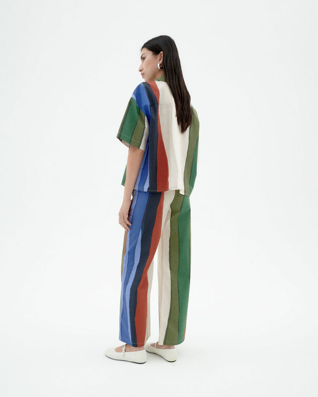 Karina Pants River Stripes Multicolor