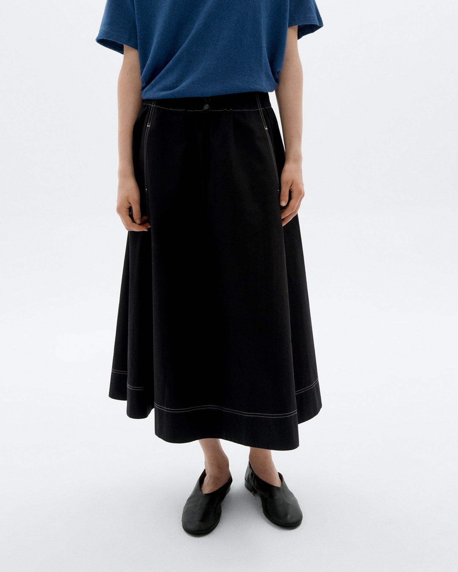 Olatz Long Skirt Paper Touch
