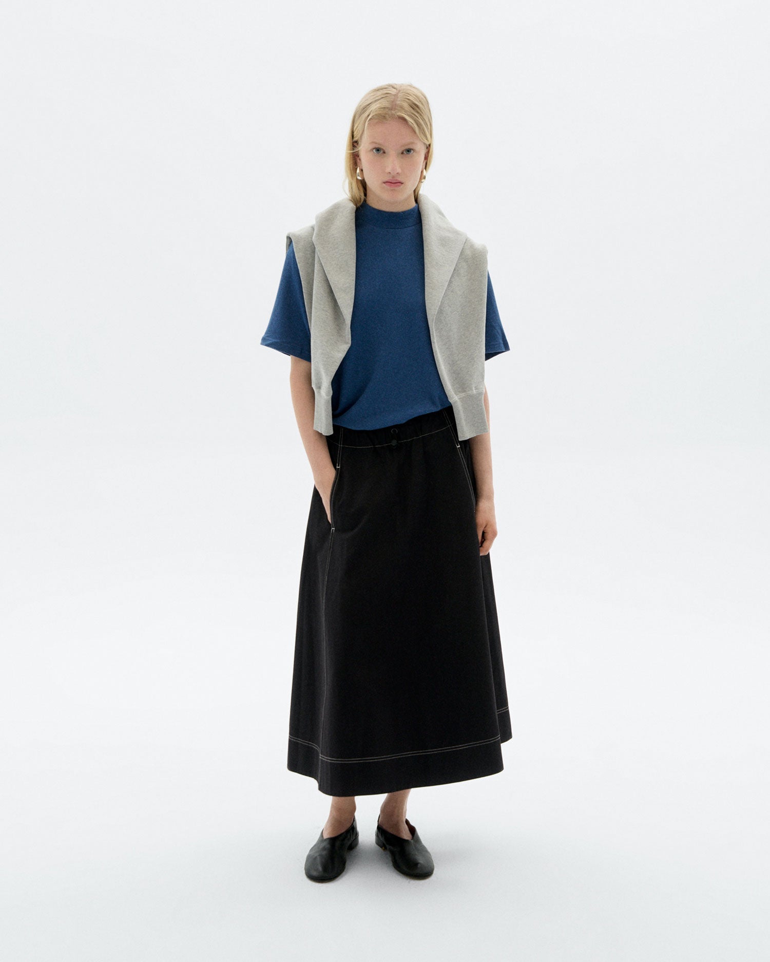 Olatz Long Skirt Paper Touch