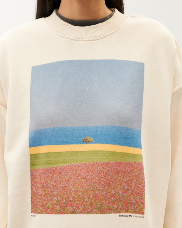 Jimena Sweatshirt White Mama