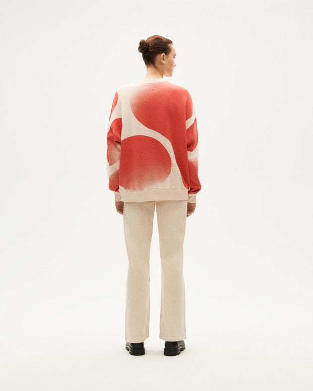 Jimena Sweatshirt White Spray