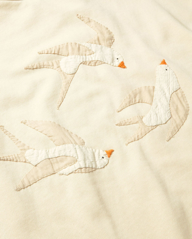 Jodie Hand Embroidered Bird Sweatshirt
