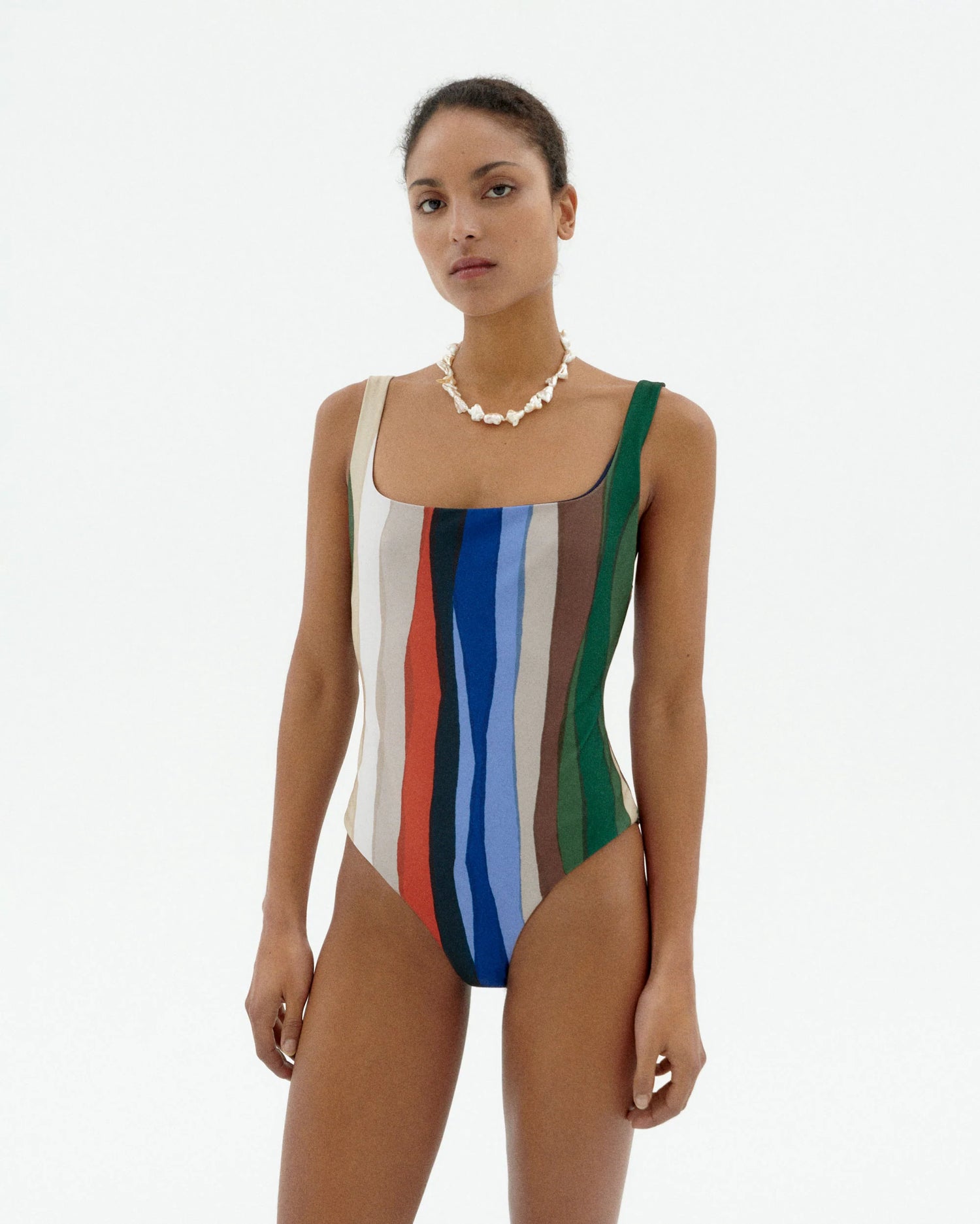 Amalfi Swimsuit River Stripes Multicolor
