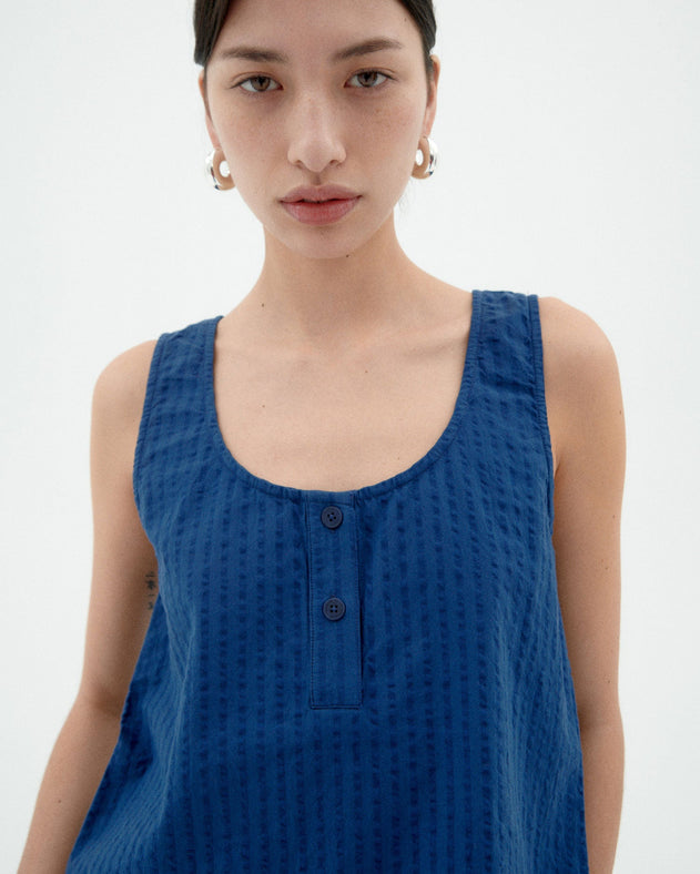 Justine Top Cobalt Blue