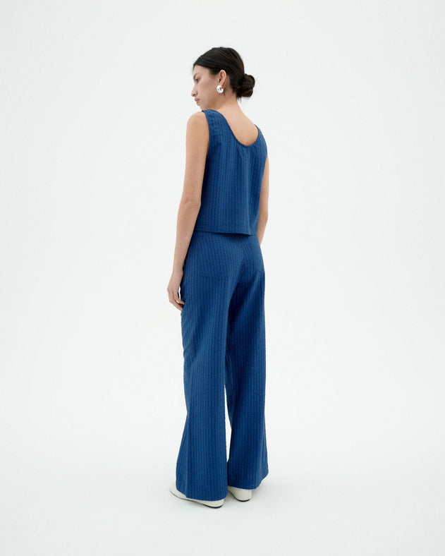 Justine Top Cobalt Blue