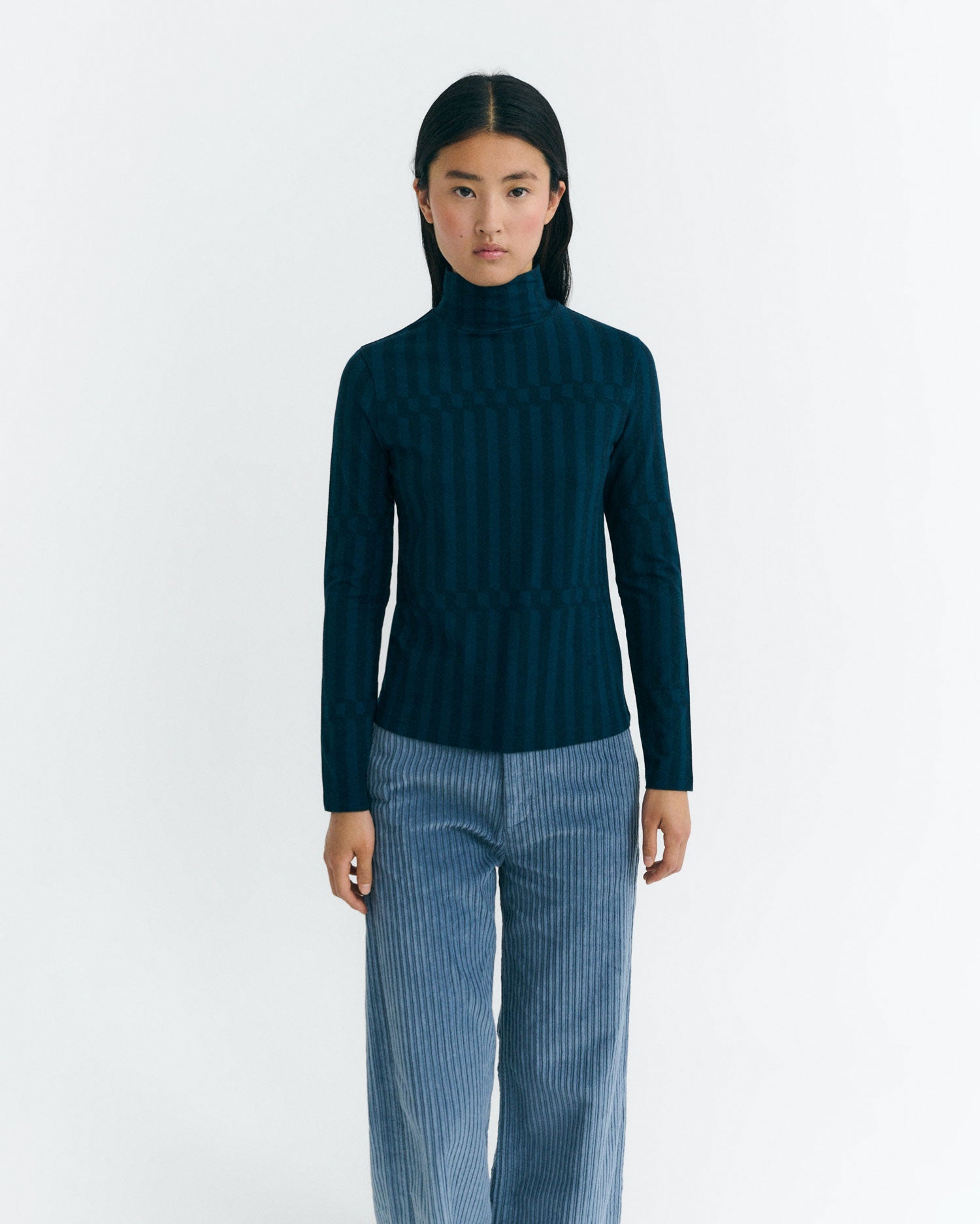 Esqué Ellen Top Blue Striped