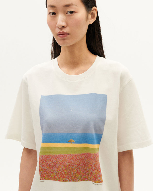 Lucia T-Shirt Mama White