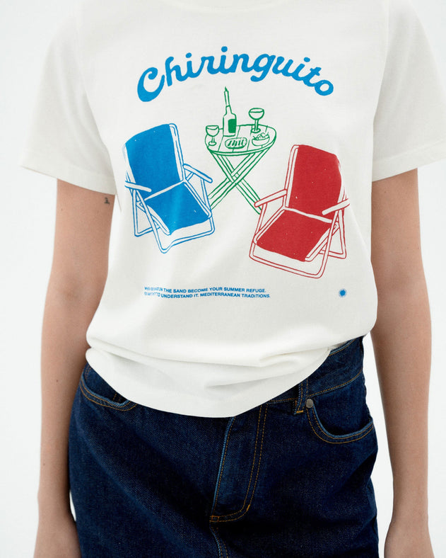 Ida T-Shirt Chiringuito White