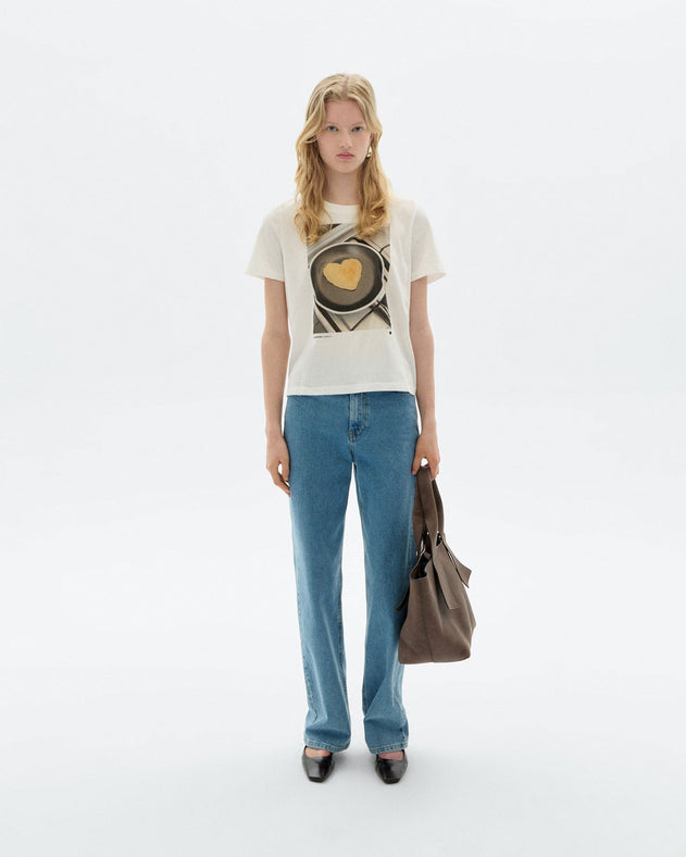 Ida T-Shirt Pancake White