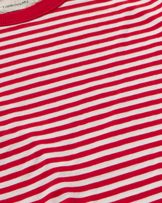 Zowi R T-Shirt Striped Red