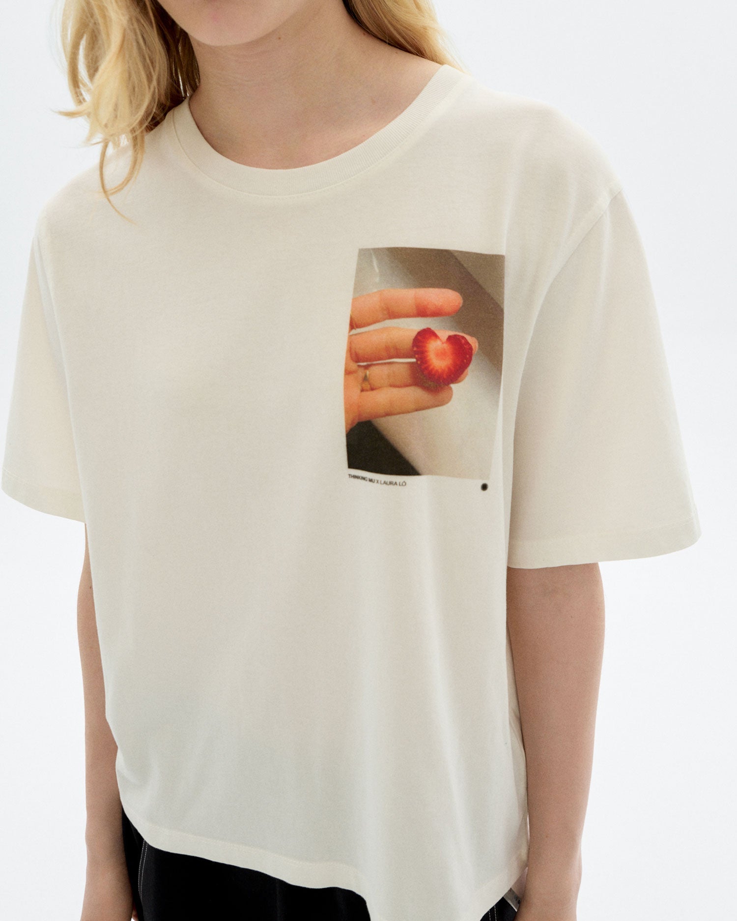 Lucia T-Shirt Fresa White