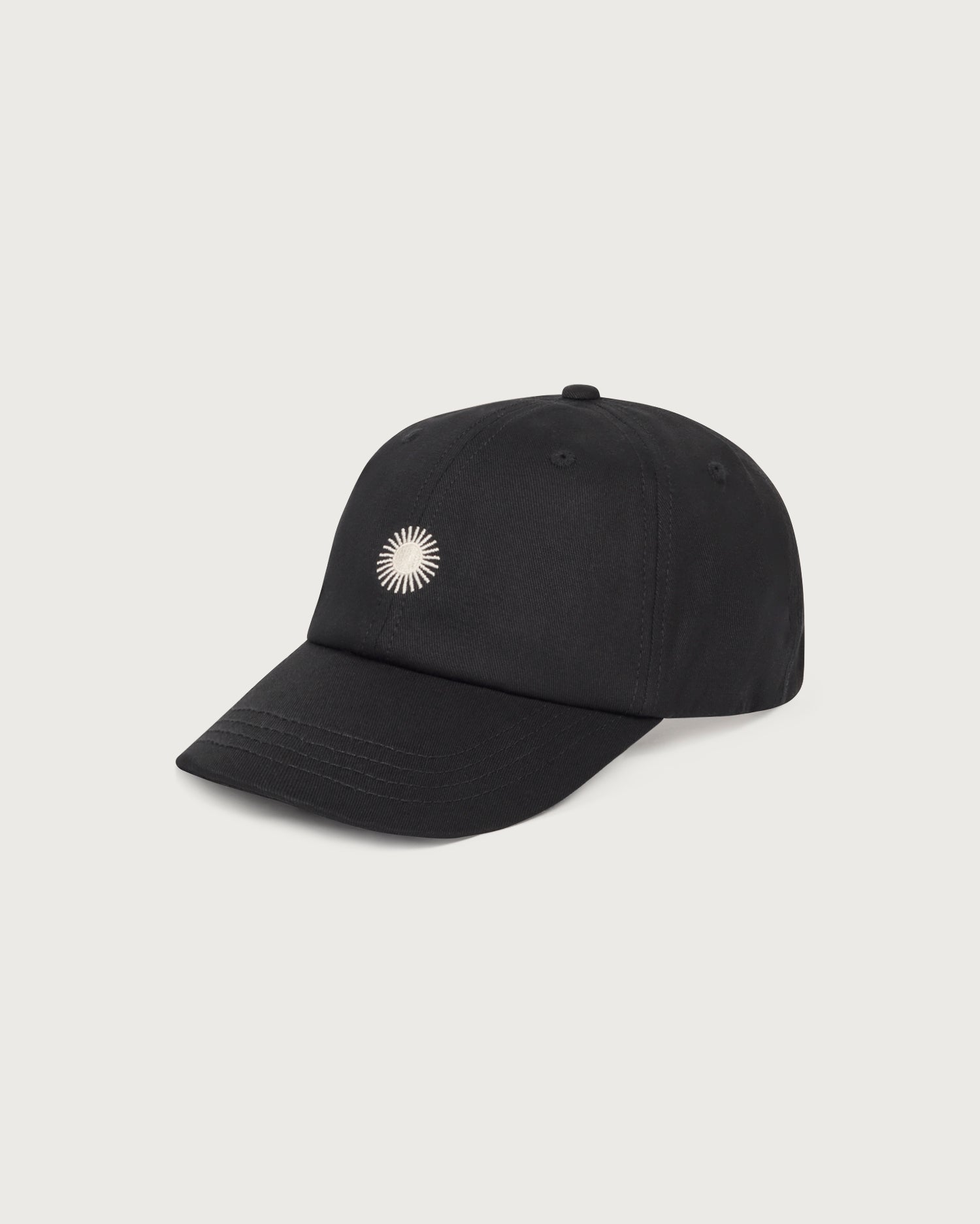 Contrast Cap Sol Black