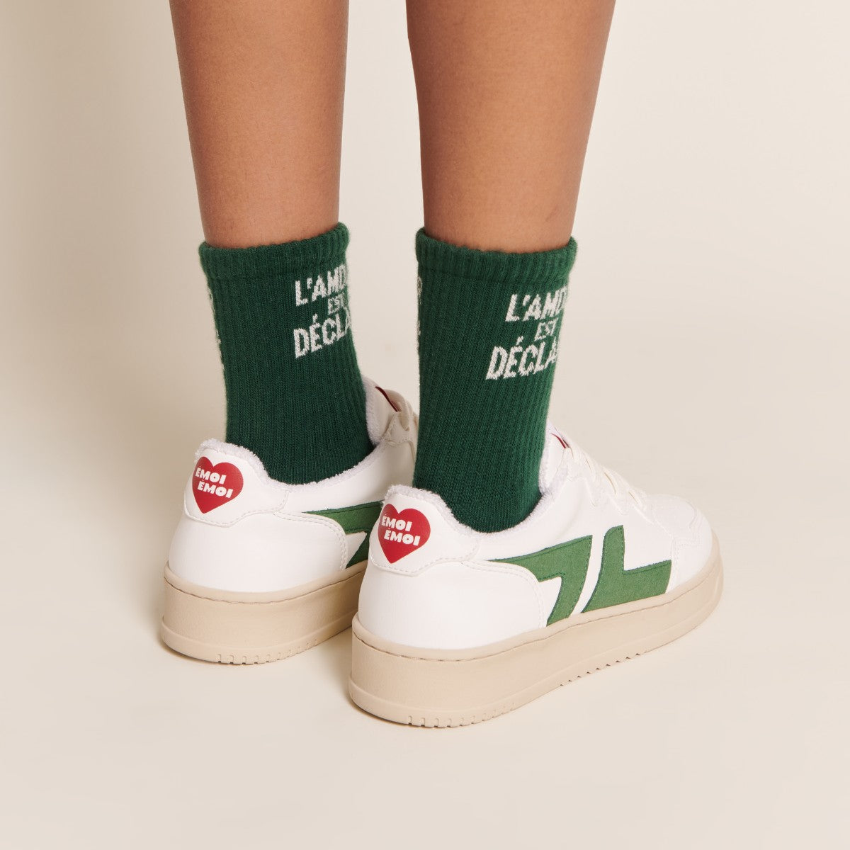 Bêta Emoi Emoi Sneakers White