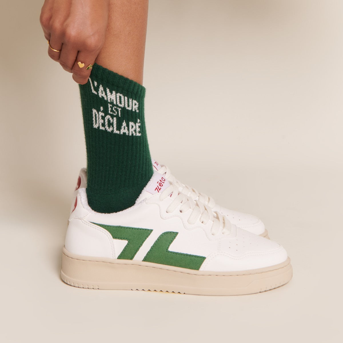 Bêta Emoi Emoi Sneakers White