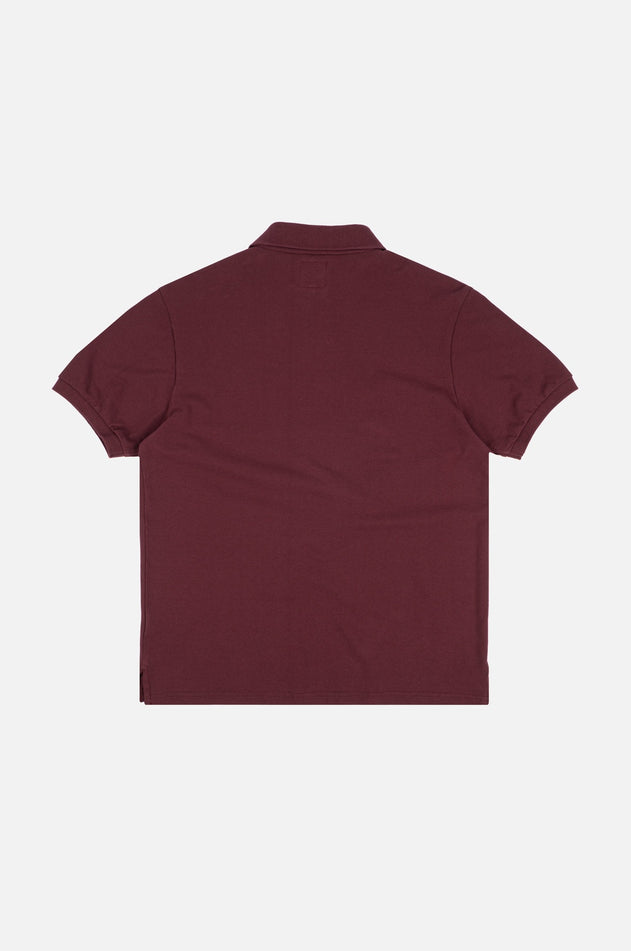 Essential Polo Shirt Burgundy