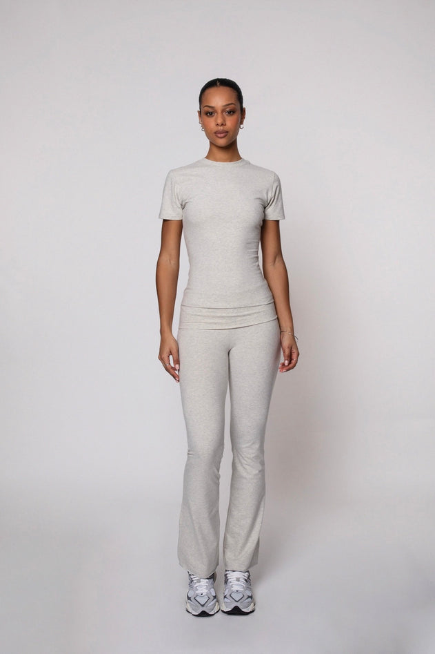 Bandha Flare Legging Light Grey