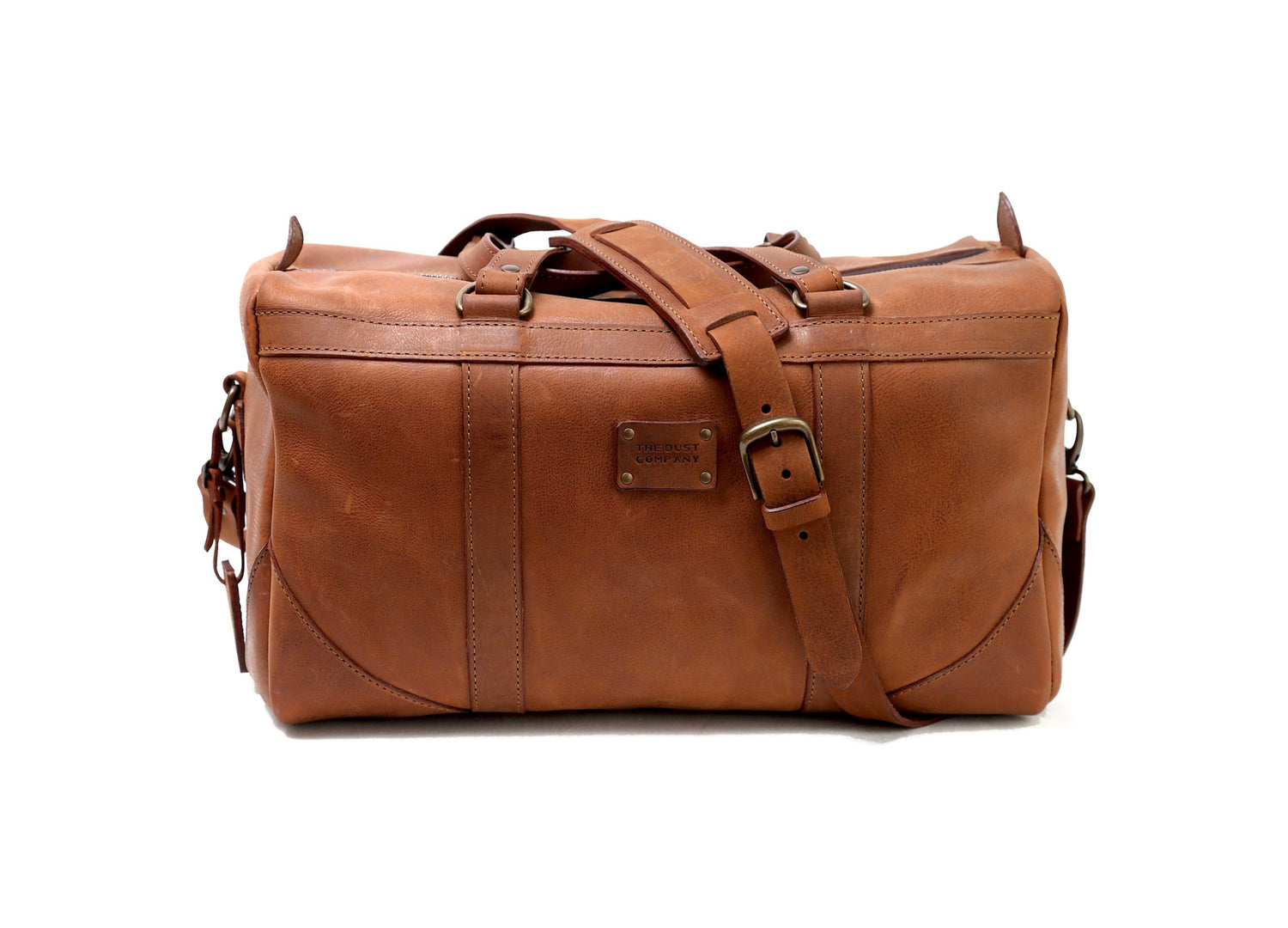 Leather Duffle Bag Mod 144 Heritage Brown