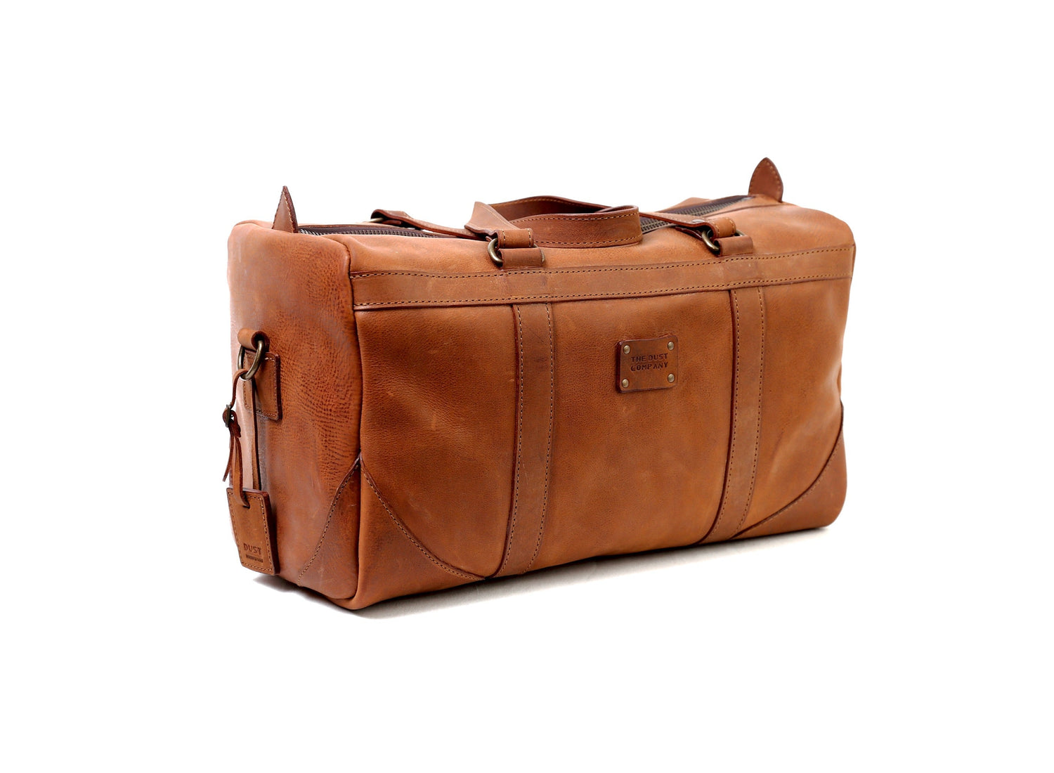 Leather Duffle Bag Mod 144 Heritage Brown