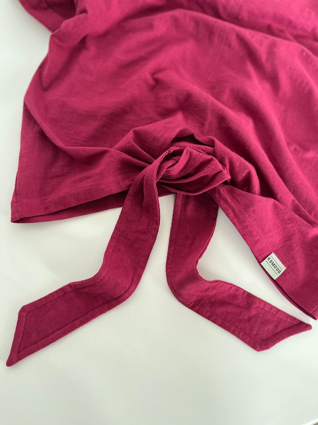 Anisa Organic Cotton T-Shirt Berry