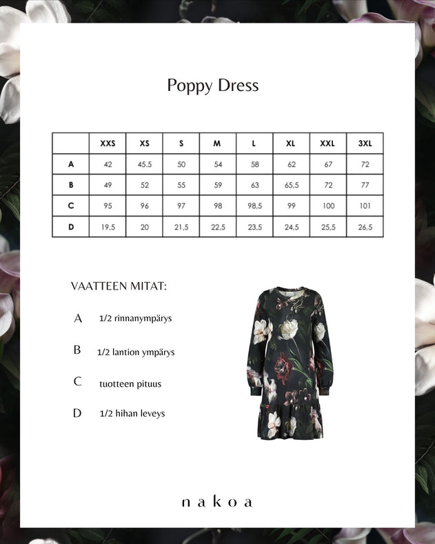 Poppy Dress Noir