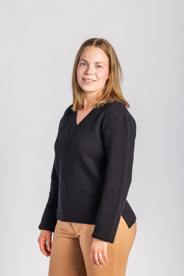 Kelly Merino Jumper Black