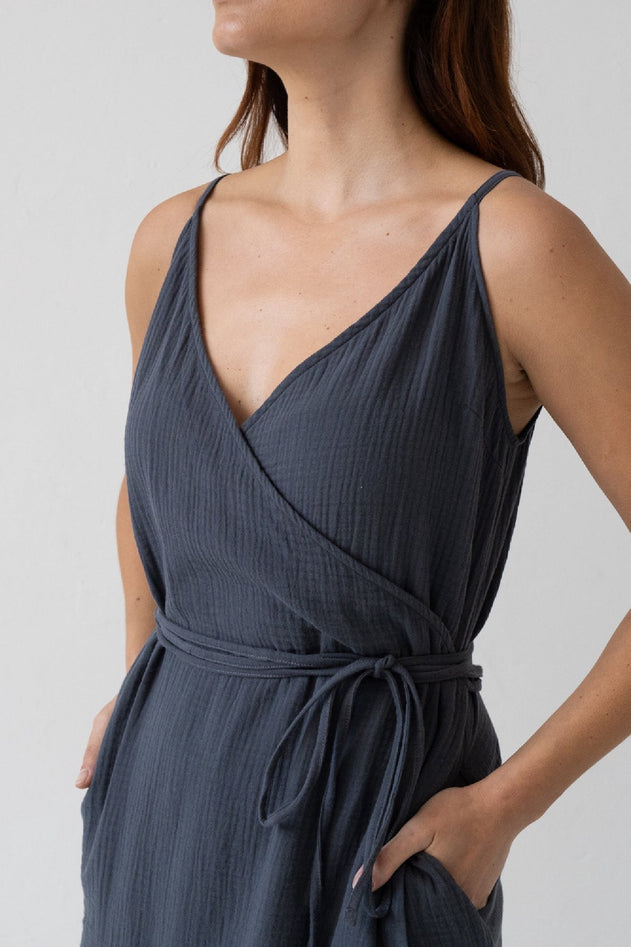 Brielle Strap Dress Black