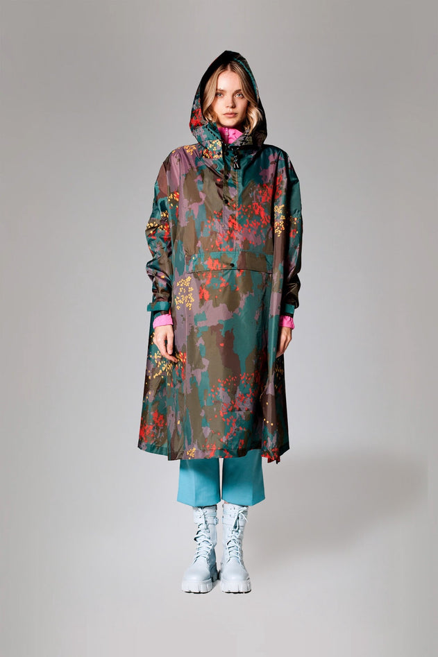 Digi Forest Camo Rain Poncho