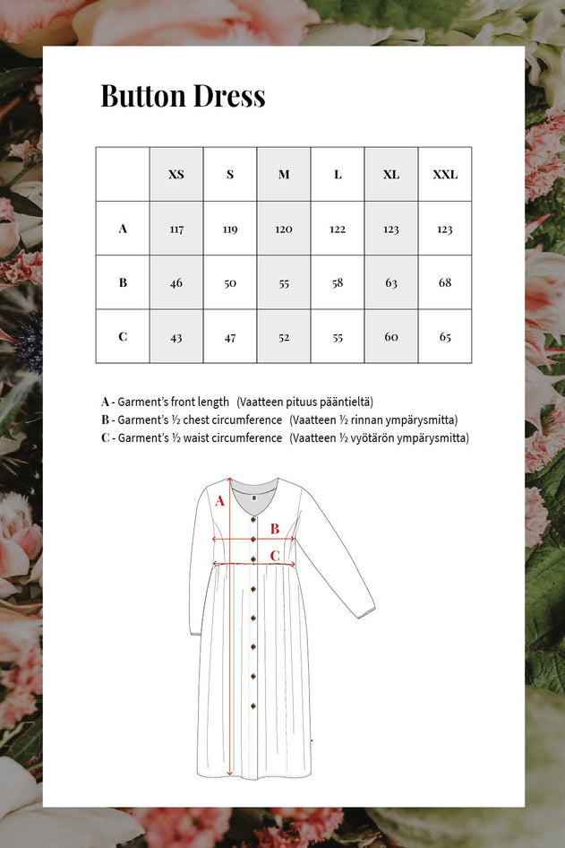 Button Dress Black