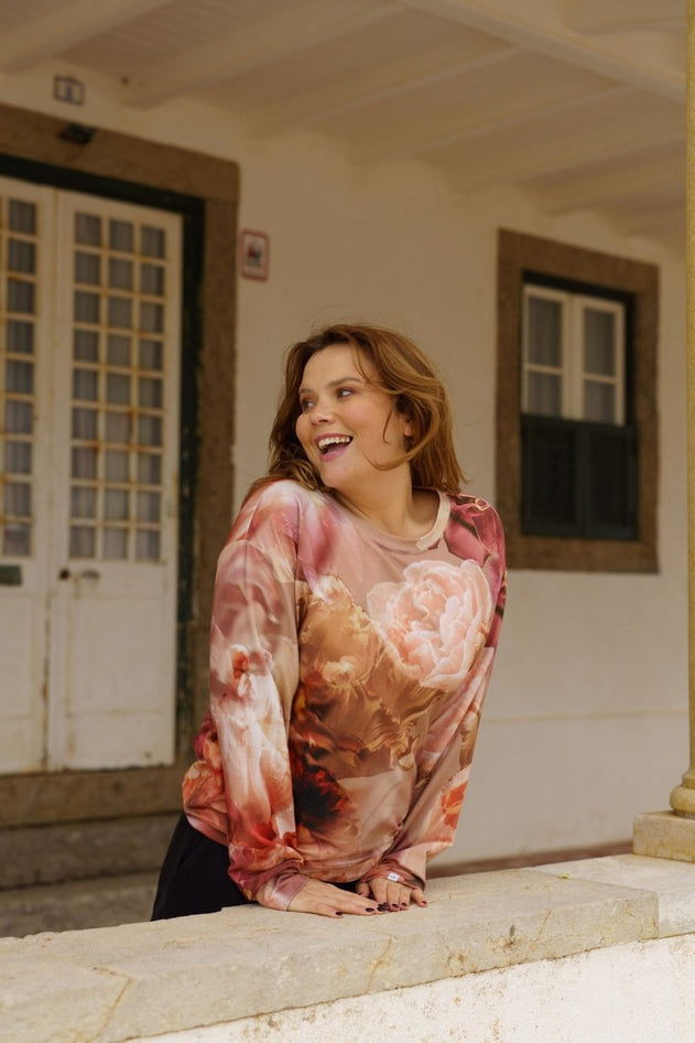 Casual Chic Print Shirt Renée - IVALO.COM